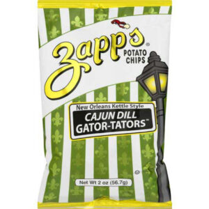Zapp s Potato Chips Zapp s Cajun Dill Gator-Tator Potato Chips, 2 Ounces, 25 Per Case