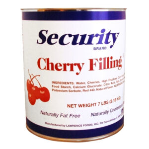Security Cherry Filling, 7 Pounds, 6 Per Case