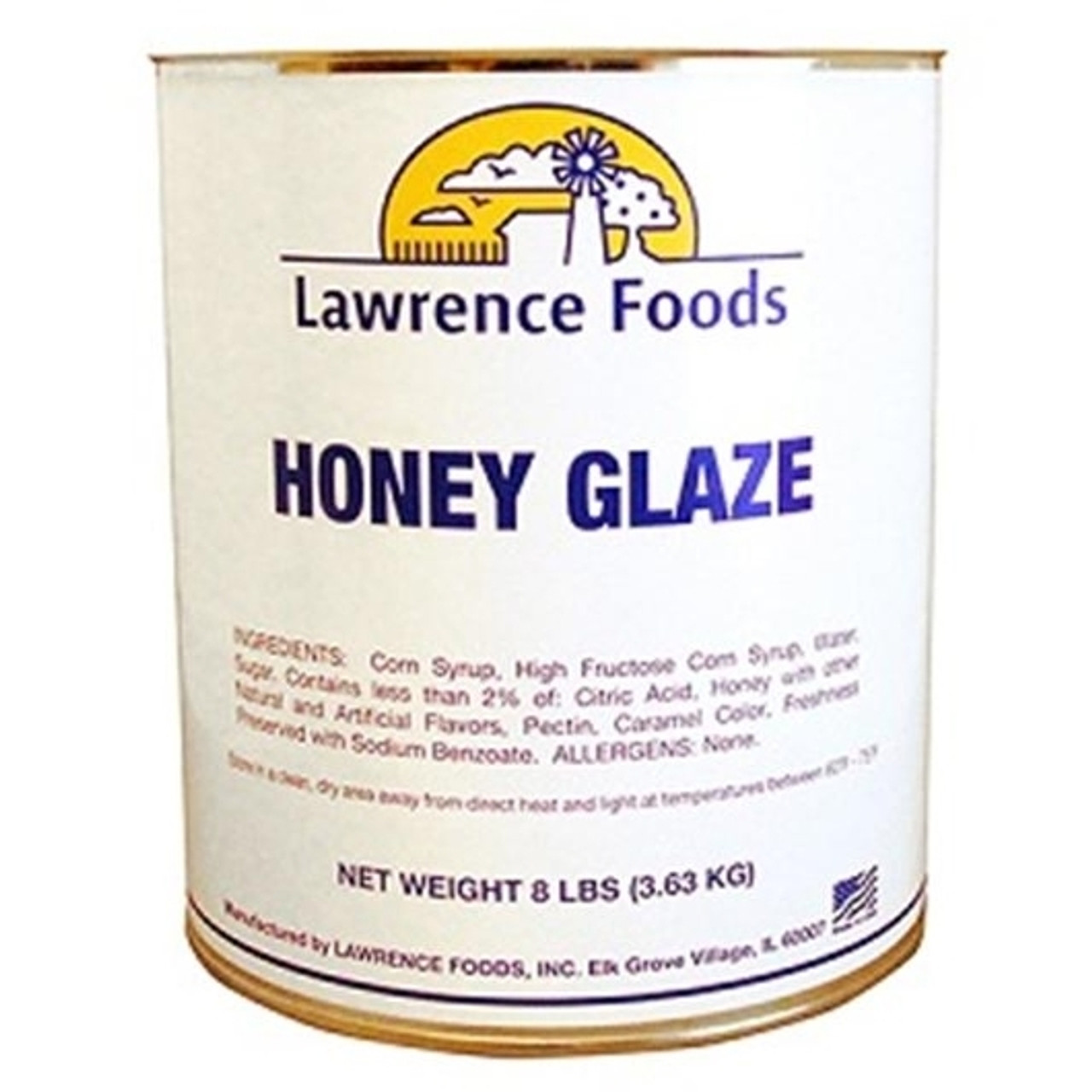 Lawrence Foods Honey Glaze, 8 Pounds, 6 Per Case