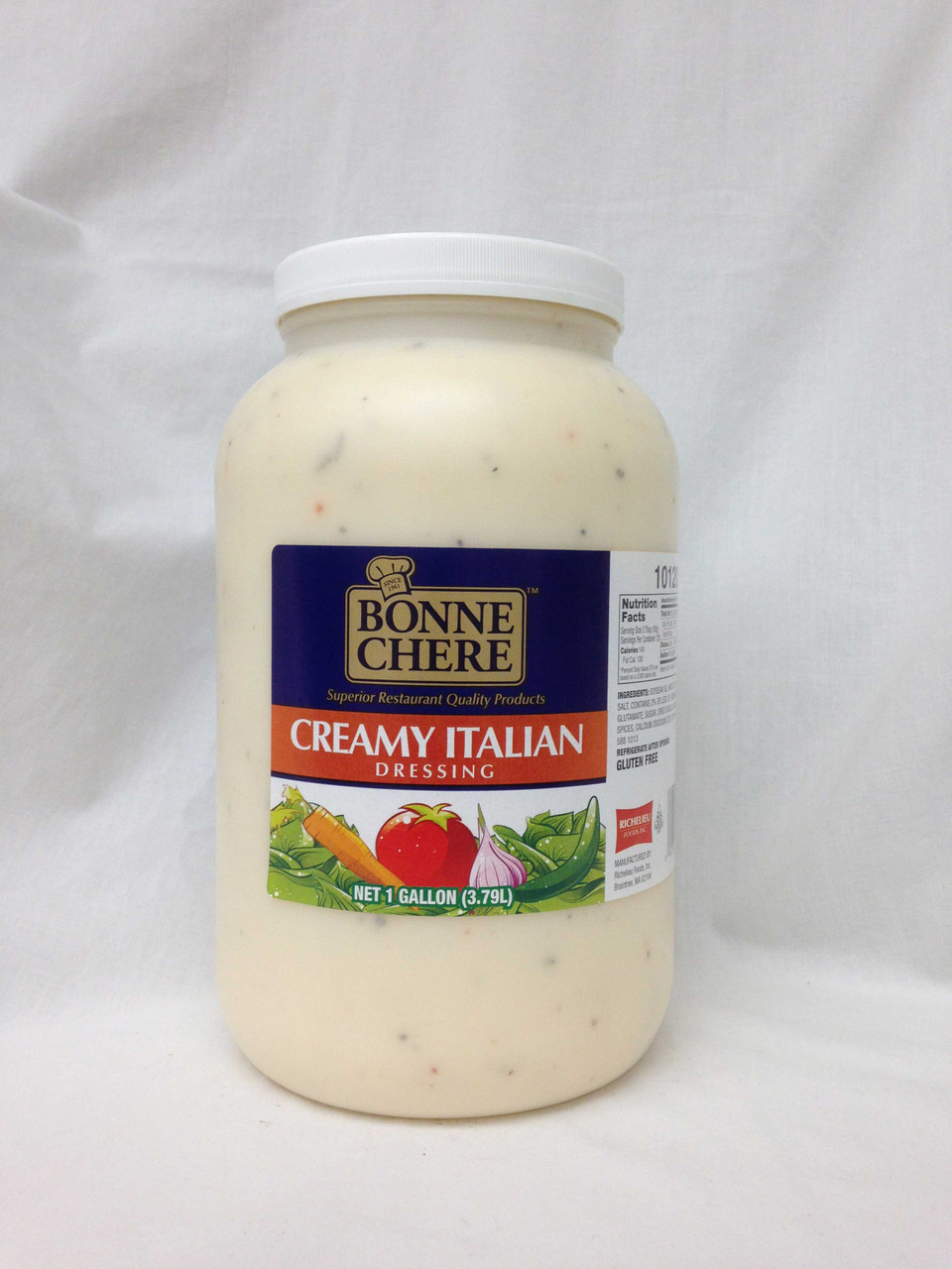 Bonne Chere Creamy Italian Superior Dressing Bulk, 1 Gallon, 4 Per Case