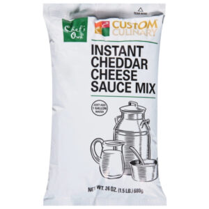 Chefs Own Instant Cheddar Cheese Sauce Mix, 24 Ounce, 6 Per Case