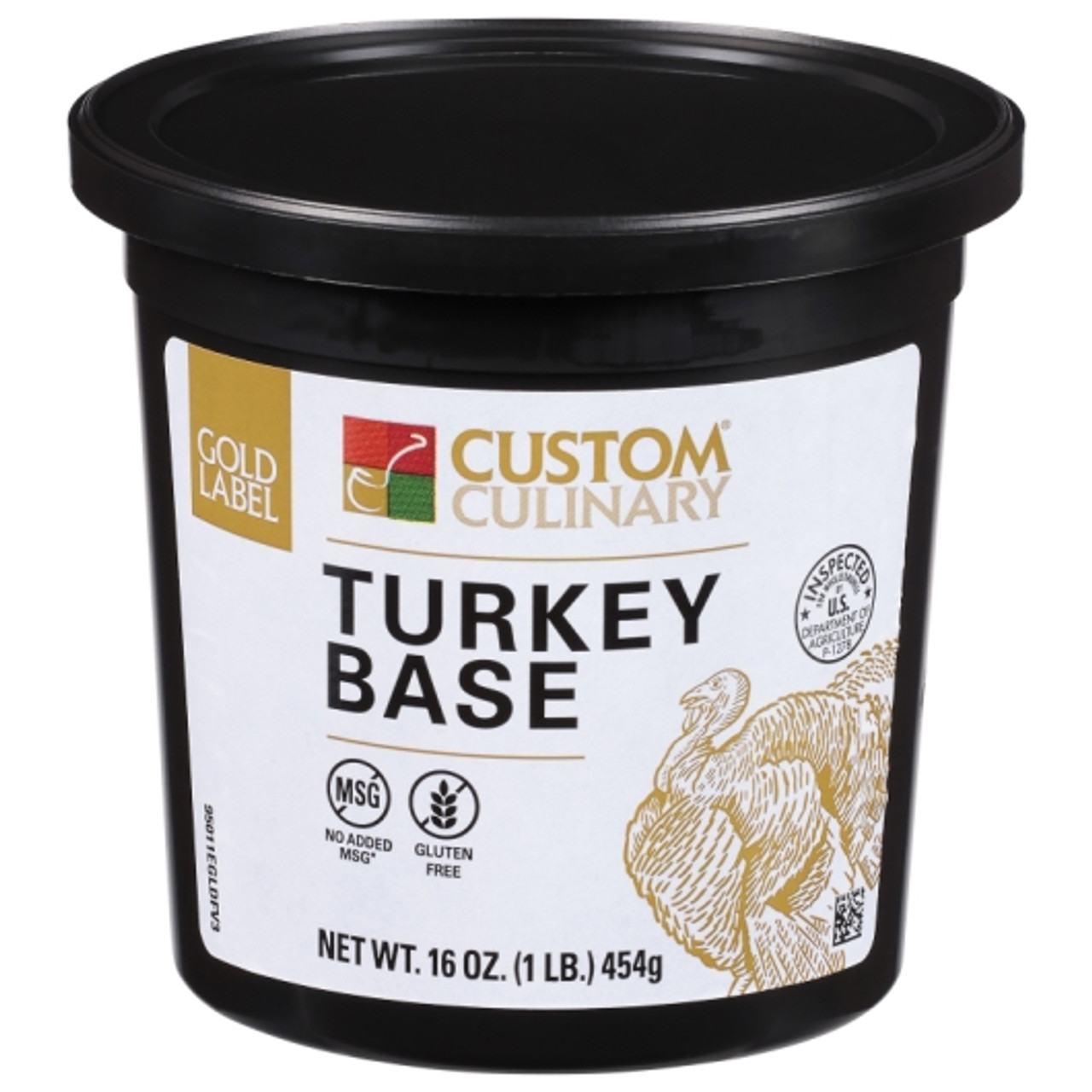 Gold Label Turkey Base Paste, 1 Pound, 6 Per Case