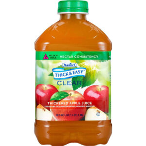 Thick & Easy Clear Thickened Apple Juice, Nectar Consistency, 46 Ounces, 6 Per Case
