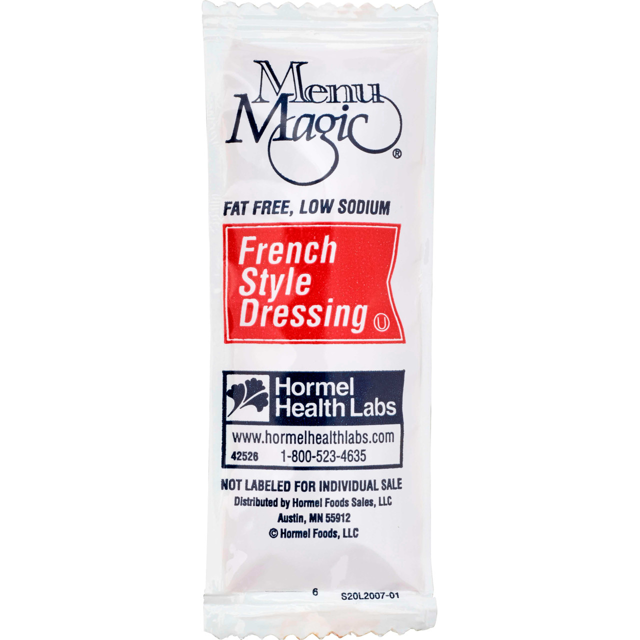 Menu Magic French Portion Pack Dressing Single Serve, 200 Count