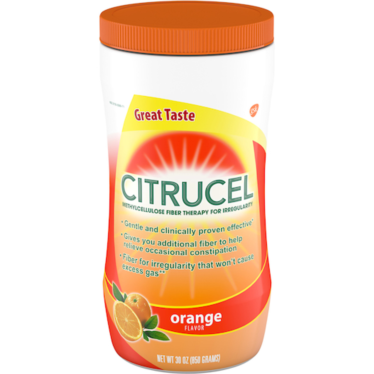 Citrucel Orange, 30 Ounce, 6 Per Case
