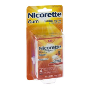 Gum 4 Milligram Fruit Chill, 20 Each, 3 Per Pack, 4 Per Case