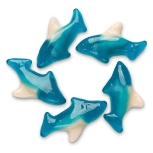 Albanese Blue Gummy Sharks, 5 Pound, 4 Per Case