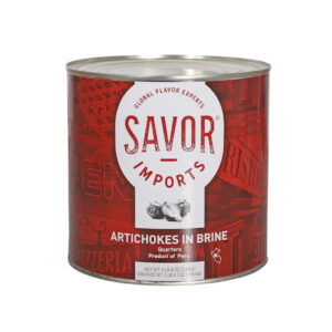 Savor Imports Quartered Artichoke Hearts, 2.5 Kilogram, 6 Per Case