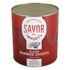 Savor Imports Sliced Bamboo Shoots, 10 Each, 6 Per Case