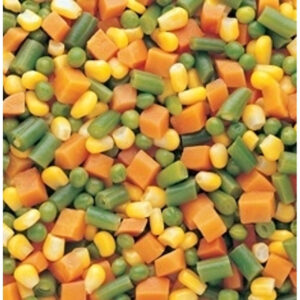 Commodity Canned Mixed Vegetables, Number 10 Can, 6 Per Case