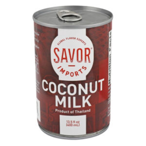 Savor Imports Coconut Milk, 13.5 Ounce, 24 Per Case
