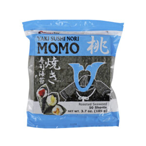 Momo Roasted Nori Seaweed Sheet, 3.7 Ounce, 10 Per Case