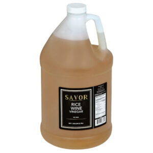 Savor Imports Unseasoned Rice 4.5% Vinegar Bulk, 1 Gallon, 4 Per Case