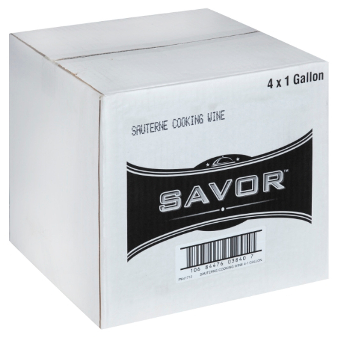Savor Imports Sauterne Cooking Wine Bulk, 1 Gallon, 4 Per Case