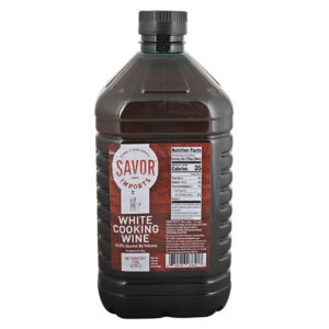 Savor Imports Chablis Cooking Wine Bulk, 1 Gallon, 4 Per Case