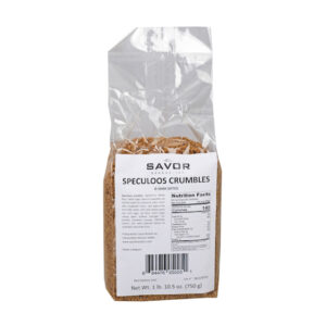 Savor Imports Speculoos Crumbles, 750 Grams, 8 Per Case