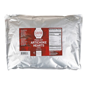 Savor Imports Pizza Cut Artichoke Hearts, 2.5 Kilogram, 6 Per Case