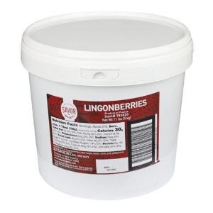 Savor Imports Lingonberries In Pail, 11 Pound, 1 Per Case