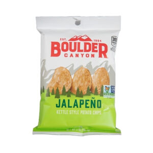 Boulder Canyon Kettle Chips Jalapeno, 2 Ounce, 8 Per Case