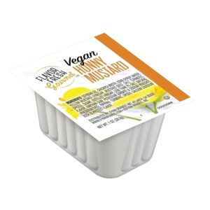 Flavor Fresh Vegan Hunny Mustard, 1 Ounce, 100 Per Case