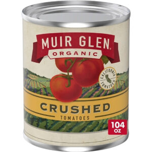 Muir Glen Organic Crushed Tomatoes, 104 Ounce, 6 Per Case