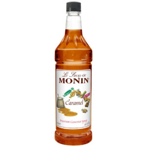 Monin Premium Caramel Syrup, 1 Liter, 4 Per Case
