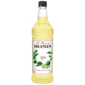 Monin Lime Syrup, 1 Liter, 4 Per Case