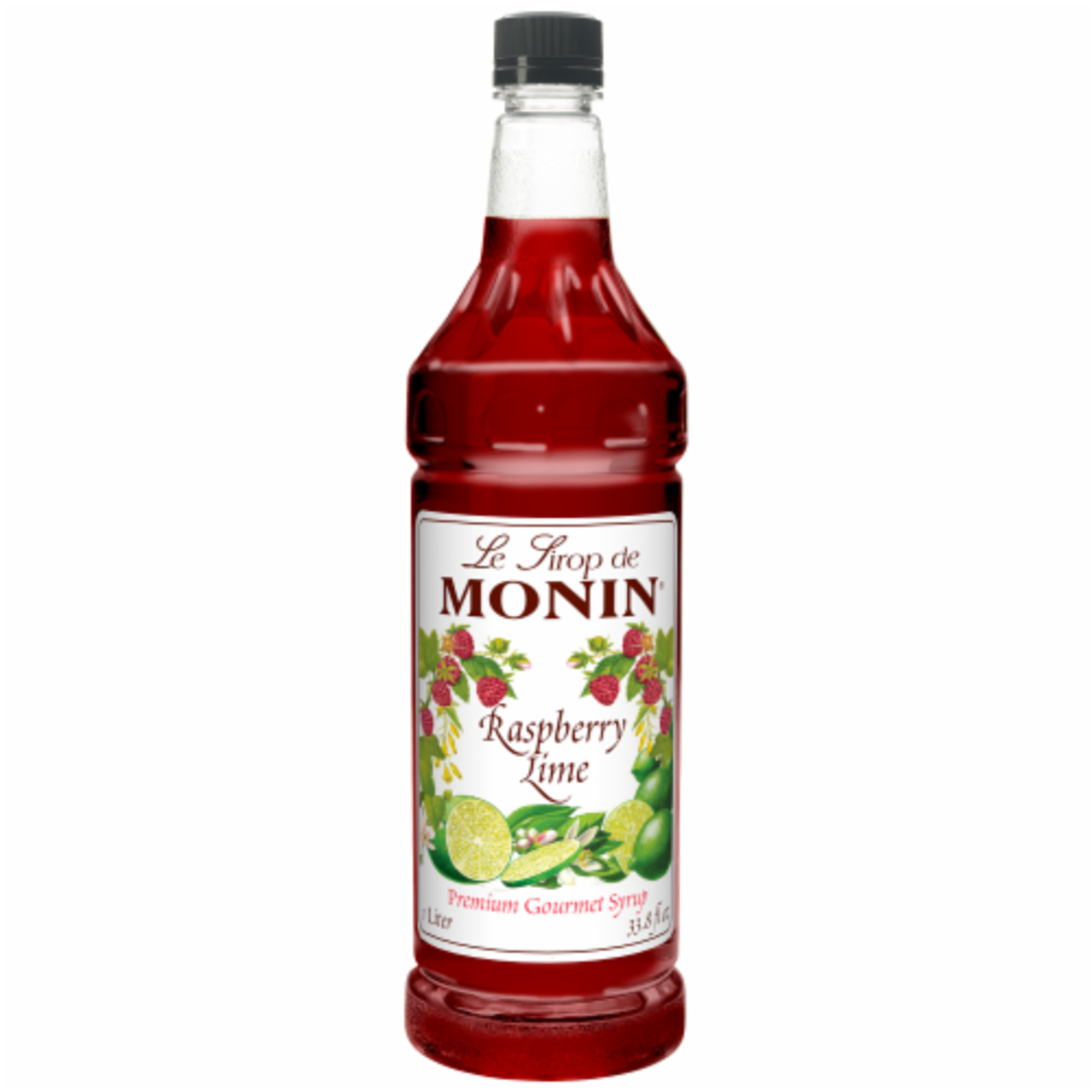 Monin Raspberry Lime Syrup, 1 Liter, 4 Per Case