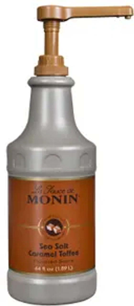 Monin Sea Salt Caramel Toffee, 64 Ounces, 4 Per Case