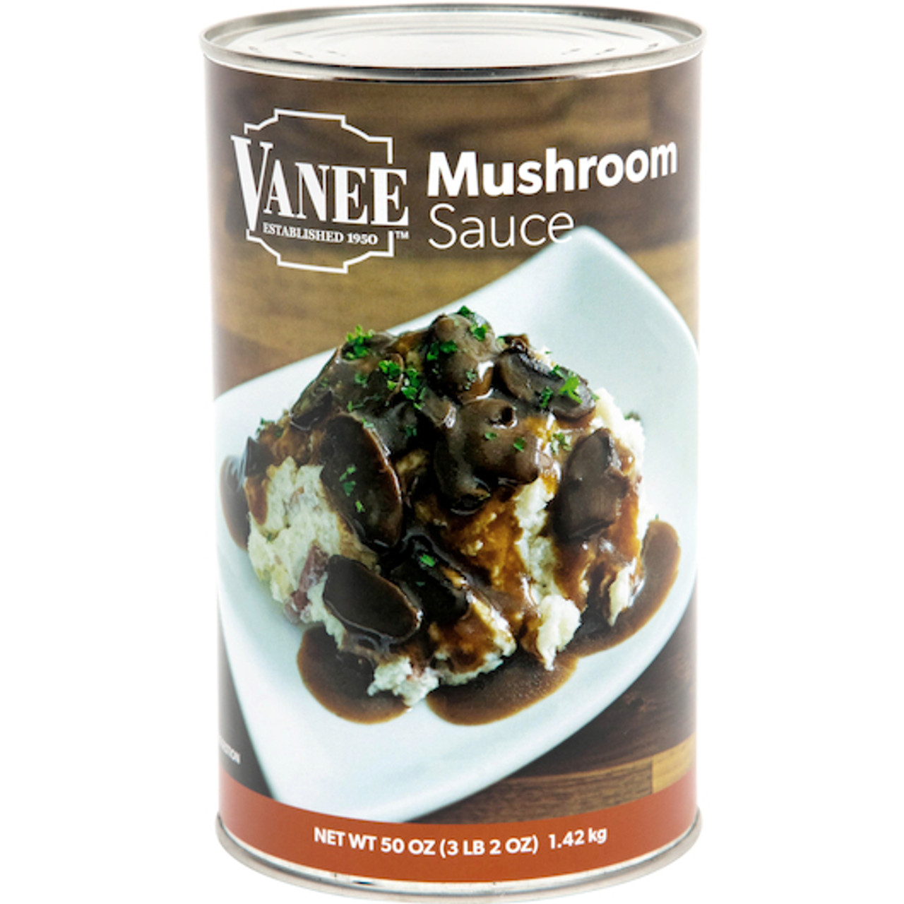 Vanee Mushroom Sauce, 50 Ounces, 12 Per Case