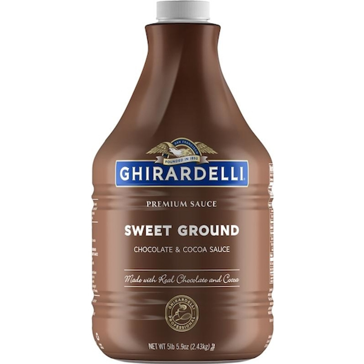 Ghirardelli Sweet Ground Chocolate Sauce, 85.9 Ounce, 6 Per Case