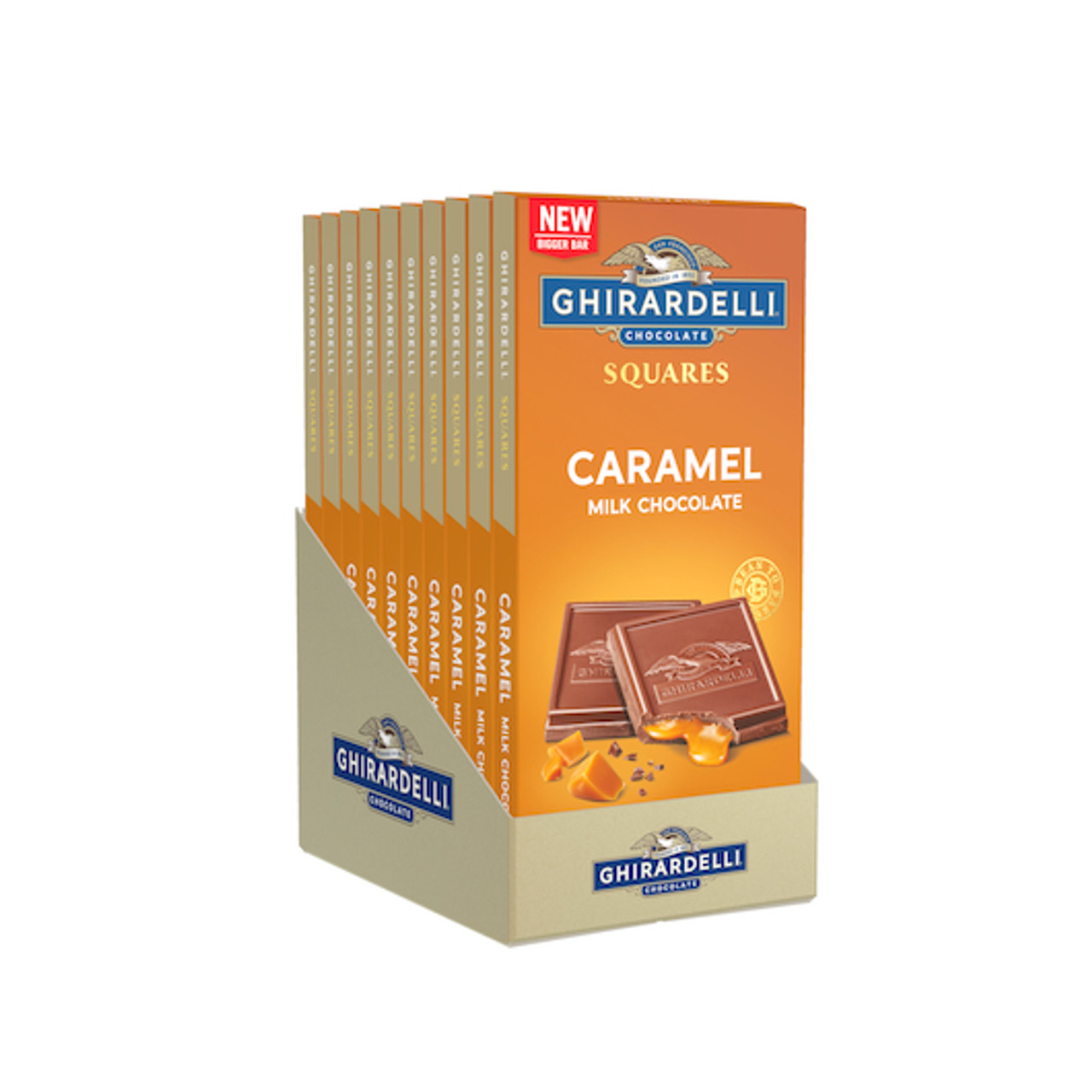 Ghirardelli Caramel Milk Chocolate, 0.3 Pound, 10 Per Case