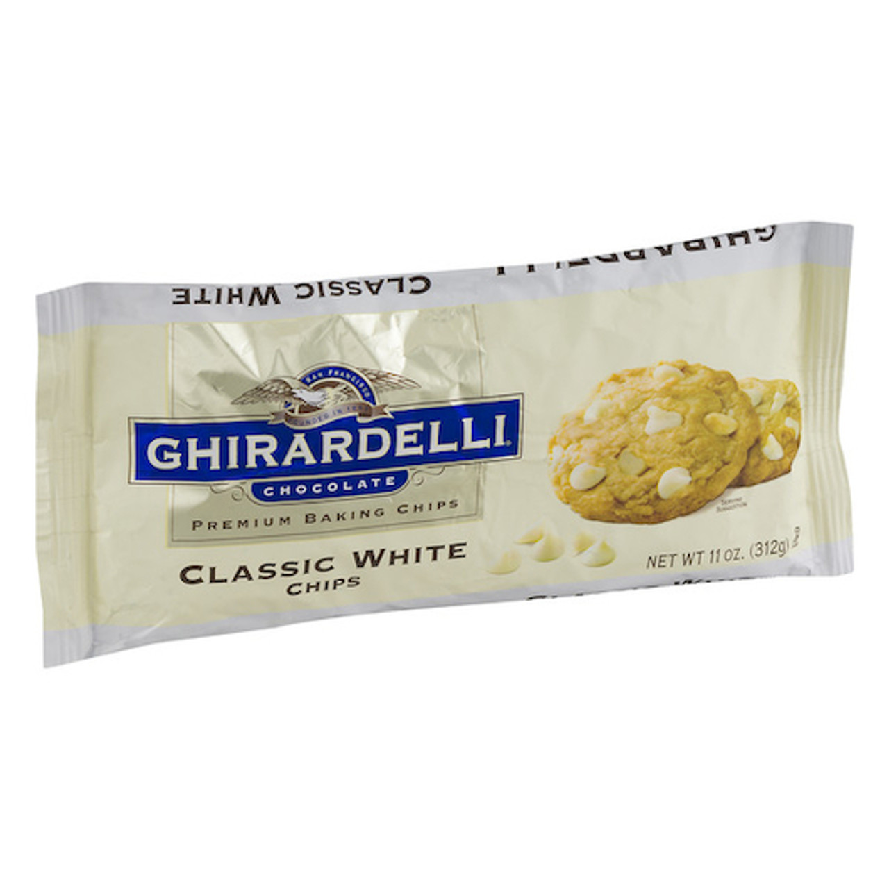 Ghirardelli Classic White Chocolate Chips, 11 Ounce, 12 Per Case