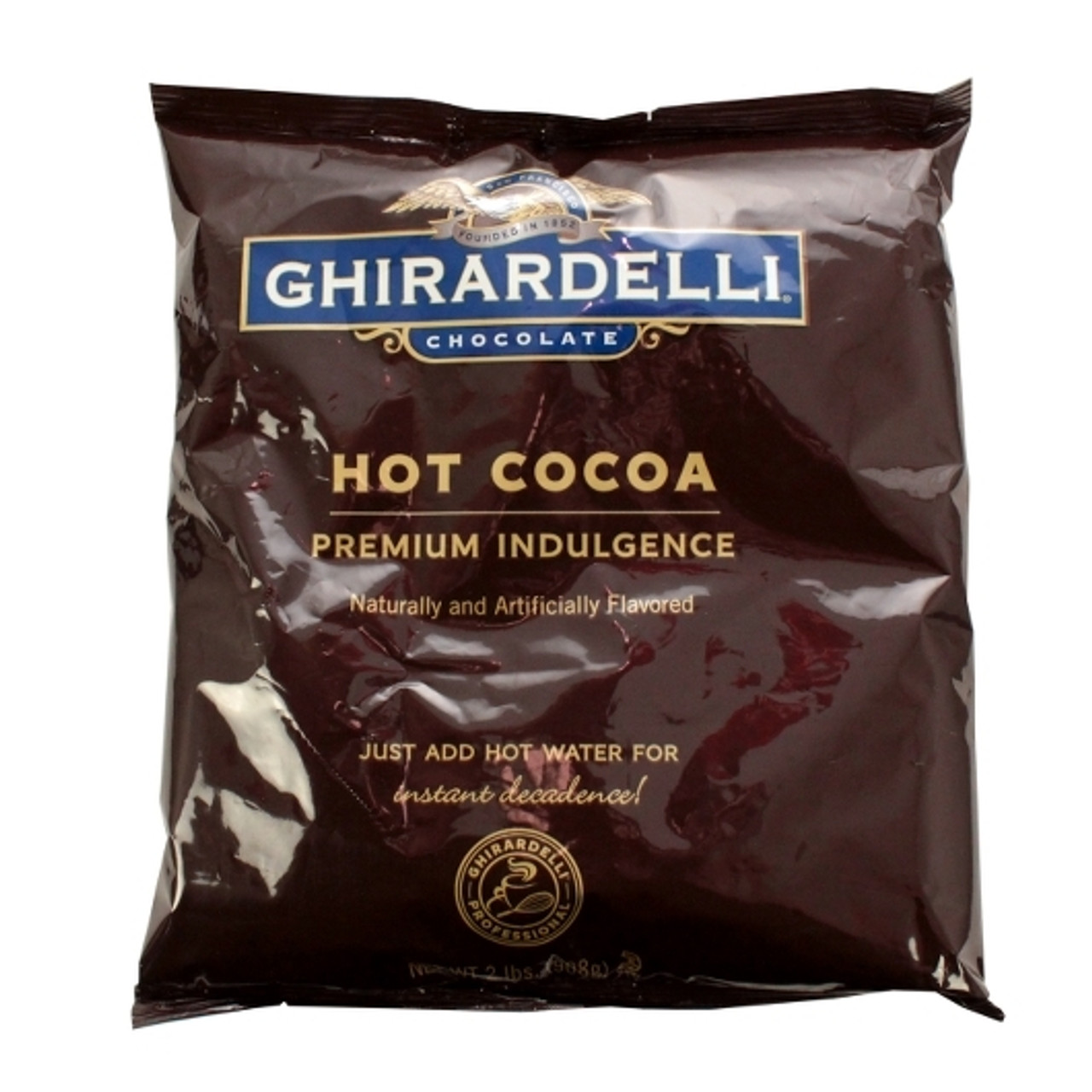 Ghirardelli Premium Hot Cocoa Pouch, 32 Ounces, 4 Per Case