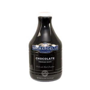 Ghirardelli Premium Chocolate Sauce, 87.3 Ounces - 6 Per Case
