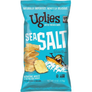 Uglies Sea Salt Kettle Chips, 6 Ounce, 12 Per Case