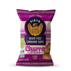 Siete Cinnamon Churro Chips, 1 Ounce, 24 Per Case