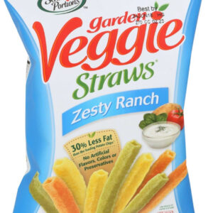 Hain Gourmet Veggie Straw Ranch, 1 Ounces, 24 Per Case