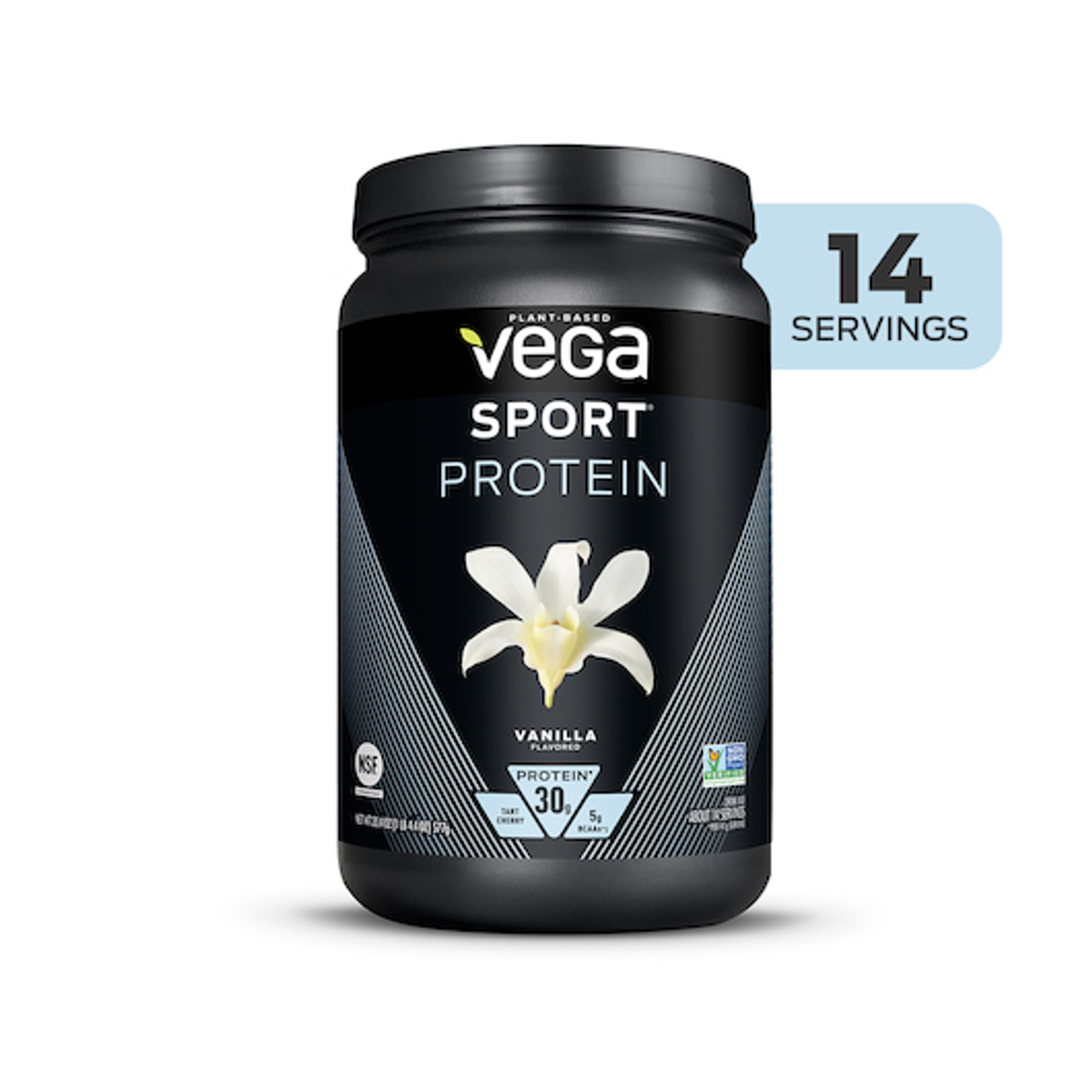 Vega Sport Protein Vanilla Tub, 20.4 Ounces, 6 Per Case