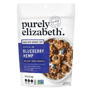Purely Elizabeth Organic Blueberry Hemp Oats, 12 Ounce, 6 Per Case