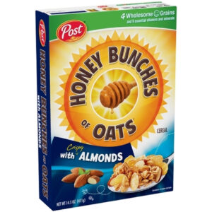 Post Almond Cereal, 48 Ounce, 4 Per Case