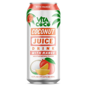 Vita Coco Coconut Juice With Mango, 16.9 Fluid Ounce, 12 Per Case