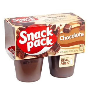 Snack Pack Pudding Chocolate, 13 Ounce, 12 Per Case