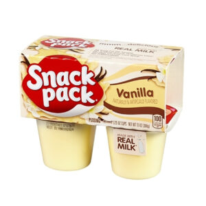 Snack Pack Snack Pak Vanilla Pudding, 13 Ounce, 12 Per Case