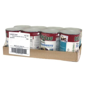 Lucky Leaf Premium Blueberry Pie Filling, 21 Ounces, 8 Per Case