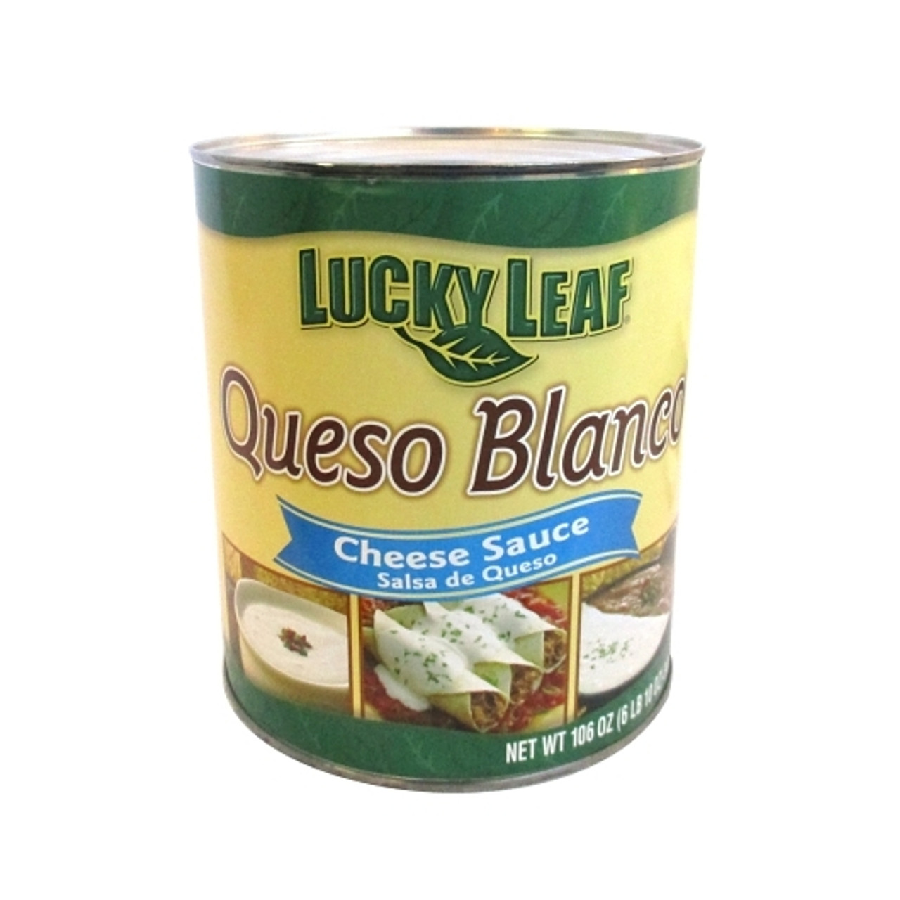 Lucky Leaf Queso Blanco Cheese Sauce, 106 Ounce, 3 Per Case