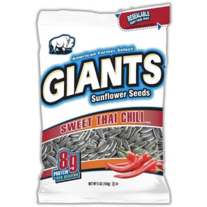 Giant Snack Inc Giants Sweet Thai Chili Sunflower Seed, 5 Ounce, 12 Per Case