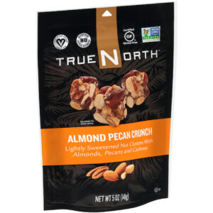 True North Almond Pecan Crunch Pouch, 5 Ounces, 6 Per Case