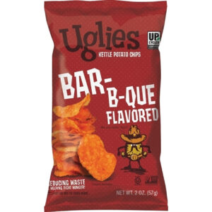 Uglies Bar-B-Que Kettle Chips, 2 Ounce, 24 Per Case