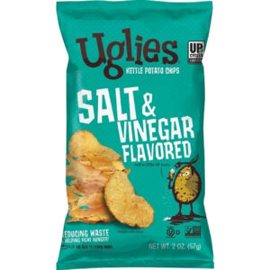 Uglies Salt & Vinegar Kettle Chips, 2 Ounce, 24 Per Case